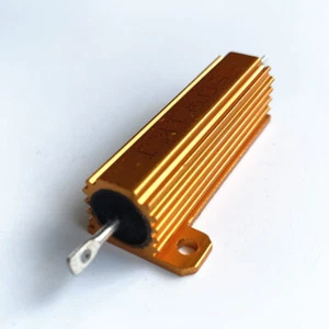 1Pcs RX24 50W Aluminum Wirewound Power Resistor 0.01/0.02/0.03/0.05/0.06 R Ohm - Picture 1 of 4