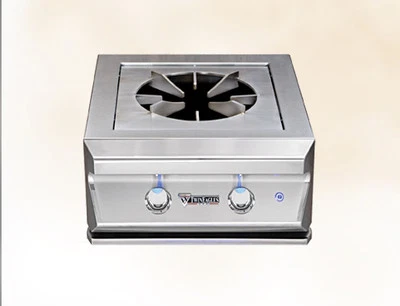 Queimador elétrico Twin Eagles 24 polegadas com grelha de placa reversível resistente TEPB24HG-B - Imagem 1 de 2