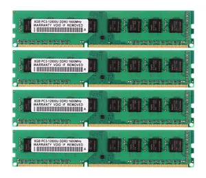 32GB Only for AMD 4PCS 8GB 2Rx4 PC3-12800 DDR3 1600Mhz CL11 RAM Desktop Memory - Picture 1 of 6