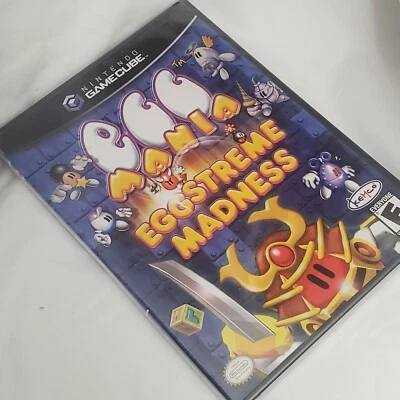 Egg Mania Eggstreme Madness Nintendo GameCube 2002 Factory New and Sealed - Image 1 of 4