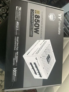 Alimentation Thermaltake GF A3 Snow Edition 850W 80+ Or alimentation modulaire complète - Photo 1/3