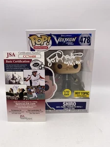 JOSH KEATON SIGNED AUTOGRAPHED VOLTRON SHIRO 478 FUNKO POP JSA COA - Picture 1 of 15