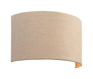 Wall Light Beige Obi Natural Endon 70335 - Picture 1 of 4