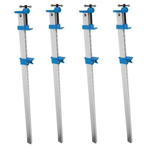 HEAVY DUTY T BAR SASH CLAMPS CRAMPS CAST IRON HEAD 600-1500mm 2-5ft STRONG - Picture 1 of 6