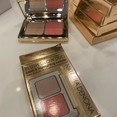 NATASHA DENONA Blush Glow Duo 0.141 oz Blush & Highlighting Powder New In Box - Image 1 of 4