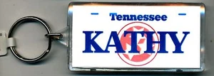 PORTACHIAVI NOME TENNESSEE KATHY (LN-10-381) - Foto 1 di 1