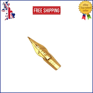 VINTAGE WAVERLEY FOUNTAIN PEN NIB BY MACNIVEN AND CAMERON 14K GOLD MEDIUM NIB - Picture 1 of 8