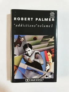 ROBERT PALMER - 'Addictions Volume 1' Cassette Tape Album 1989 - Picture 1 of 4