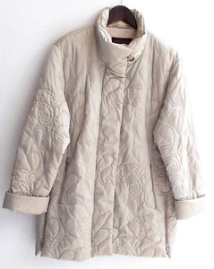 Damen Stepp Jacke champagner Gr. 40 v. Carla Degen - Picture 1 of 2