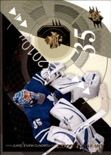 2010-11 SPx Maple Leafs Hockey Card #93 Jean-Sebastien Giguere