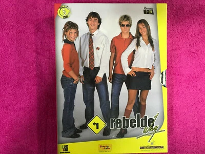 RBD - REBELDE WAY - TEMPORADA 1 - 5 DVD CAPITULOS 1 AL 19 + POSTER + FOTOS - Imagen 1 de 4