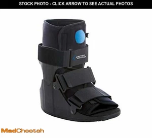 Bota de fractura United Ortho Short Air Cam Walker pequeña, negra derecha e izquierda - Imagen 1 de 9