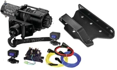 KFI SE25 Stealth cabrestante y kit de montaje - 2007-2012 Can-Am Outlander 400 500 650 800 Foto 1 de 4