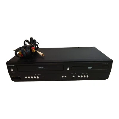 Funai DVD VCR Combo DV220FX4 A Video Cassette Player DVD Player No Remote TESTED - Image 1 of 4