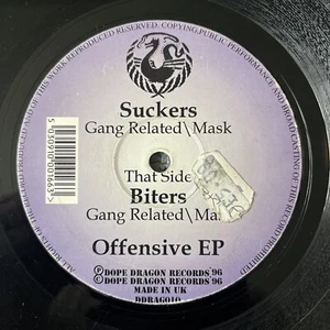 Gang Related / Mask - Offensive EP - 12” Vinyl Single - Jungle - DDRAG010 - VG+ - Picture 1 of 2