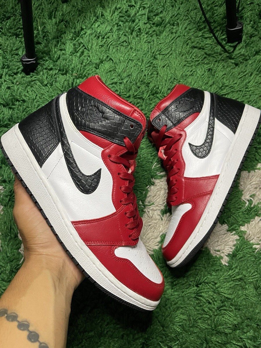 Jordan 1 Retro OG High Satin Red W for sale | eBay