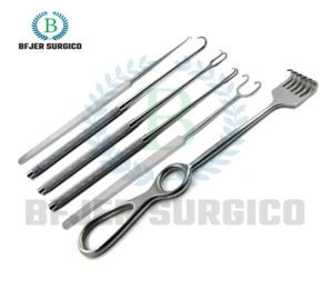 6 Piezas Gancho de Piel Retractores Quirúrgicos Fomon Volkman Joseph Gillies Instrumentos - Imagen 1 de 2