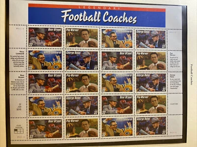 Us panes mint 5 Football Coaches - Image 1 of 4