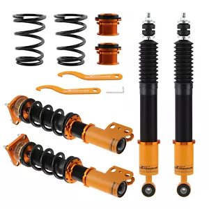 Complete Coilovers Kit for Ford Mustang 1994-2004 4th Gold Shock Absorbers - Picture 1 of 12