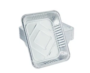 Aluminum Pans 9x13 Disposable Foil Pans 10 Pack Half Size Deep Steam Table Pan - Picture 1 of 7