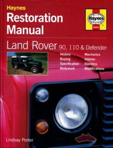 Land Rover Manual Restauración 110 90 Defensor Porter - Imagen 1 de 1