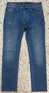 Gas Anders Slim Fit seltene Herren Selvedge Denim Jeans Größe 30x34 (eigentlich 31x29) - Bild 1 von 15