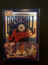 1994 Bicycle Major League Baseball Aces Playing Cards Complete