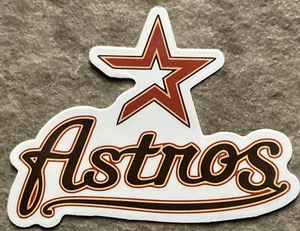 Houston Astros Sticker Decal MLB Baseball 2.75”x2.5” - Picture 1 of 1