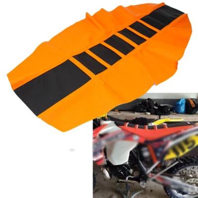 Dirt Bike Rubber Seat Cover For KTM XCW XC XCF EXC 200 250 300 350 450 500 530 - Image 1 of 4