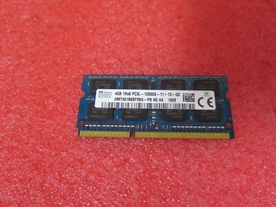 HP Hynix 4GB DDR3L 1600MHZ SO-DIMM for EliteBook Folio 1040 G1 G2 HP 747221-005  - Image 1 of 2