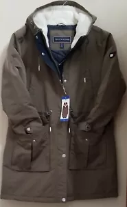 Tommy Hilfiger Women's Parka Jacket-L- - Picture 1 of 5
