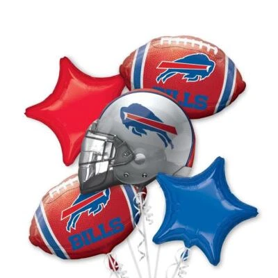 Buffalo Bills NFL Anagram Balloon Bouquet Birthday Party Decoration Football