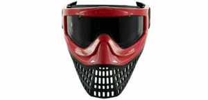 Máscara de paintball JT Proflex X térmica con sistema de cambio rápido - rojo/negro - Imagen 1 de 1