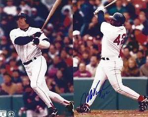 Mo Vaughn Autographed Signed 8x10 Photo - MLB Red Sox Angels Mets - w/COA - Picture 1 of 1