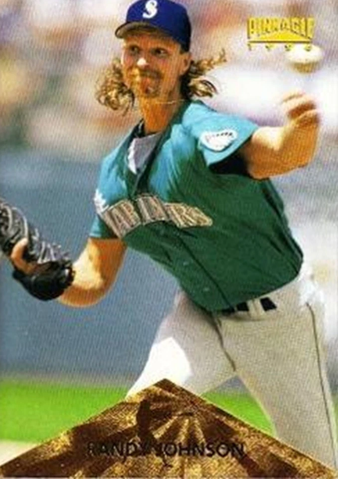 1996 Pinnacle #236 Randy Johnson Seattle Mariners HOF - Image 1 of 1