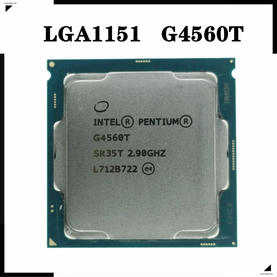 Intel Pentium G4560T CPU 2.9GHz LGA 1151 35W Processor - Image 1 of 1