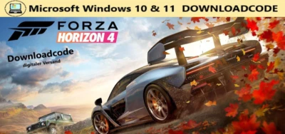 NEU Spiel Forza Horizon 4 für PC Computer Windows 10 11 Game Key Download Code - Bild 1 von 4
