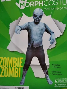 XX 30198 Zombie Morph Morphsuit Costume Boys Skinsuit Skin Suit - Picture 1 of 1