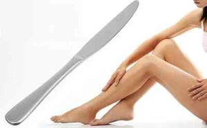 3X Stainless steel hair removal and waxing spatula knife tools applicator - Picture 1 of 3