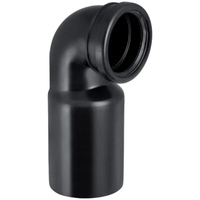 GE PE Anschlussbogen 90Gr für Wand-WC mit Erweiterung d110/90 - Bild 1 von 3