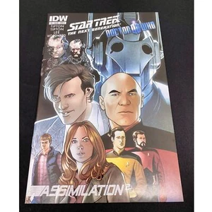 IDW Star Trek The Next Generation / Doctor Who: Assimilation 2 #1, Cover B - Picture 1 of 4