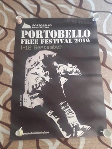 Portobello Festival Poster designed by Blek le rat - RARE SHIT - Streetart 2016 - Picture 1 of 1