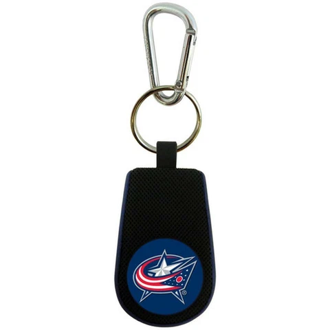 Columbus Blue Jackets Classic Rubber Hockey Keychain [New] NHL Key Chain Jewelry Cover