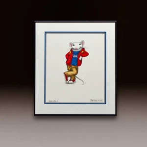 Stuart Little 2 Original Concept Drawing – Signed by Felipe Sanchez – Rare Art - Bild 1 von 1