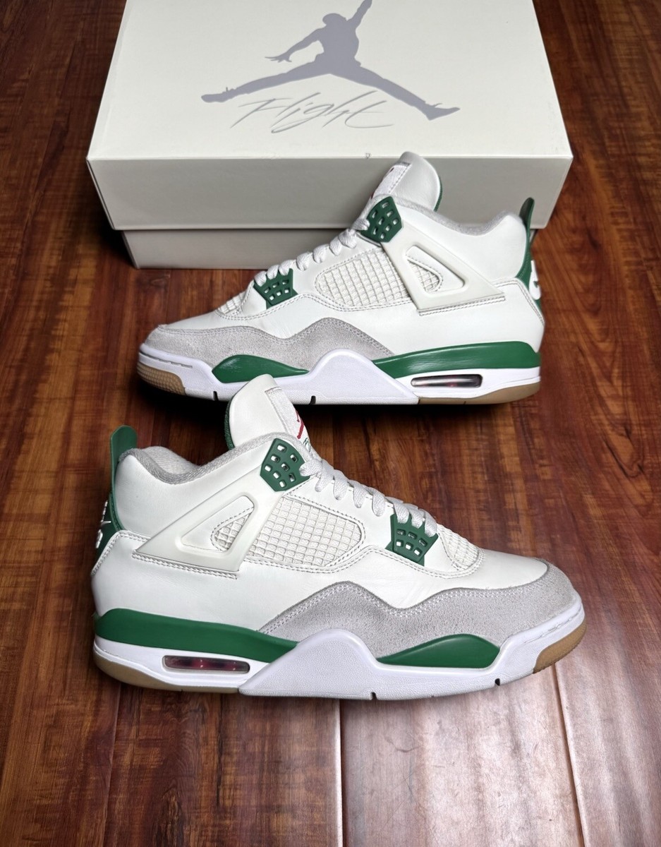 Jordan 4 Retro SP x Nike SB Mid Pine Green for Sale Jordan 4 Retro SP x Nike SB Mid Pine Green for Sale