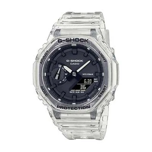 Casio G Shock Semi transparent Analogue & Digital Watch GA-2100SKE - Clear - Picture 1 of 1