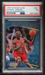 1998-99 Topps Stadium Club Never Compromise Michael Jordan #NC1 PSA 7 HOF