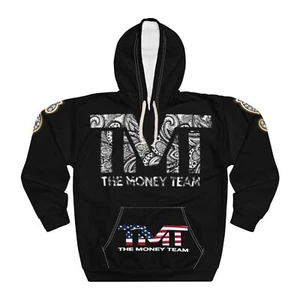 Allover Print. Unisex Pullover Hoodie. Das Geldteam - Bild 1 von 21