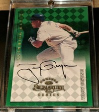 TONY GWYNN 1998 DONRUSS SIGNATURE SERIES MILLENNIUM MARKS AUTO 0980 SD Padres AU