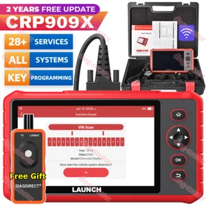 Launch X431 CRP909X PRO Full System Diagnostic Tool OBD2 Scanner Key Coding TPMS - Picture 1 of 12